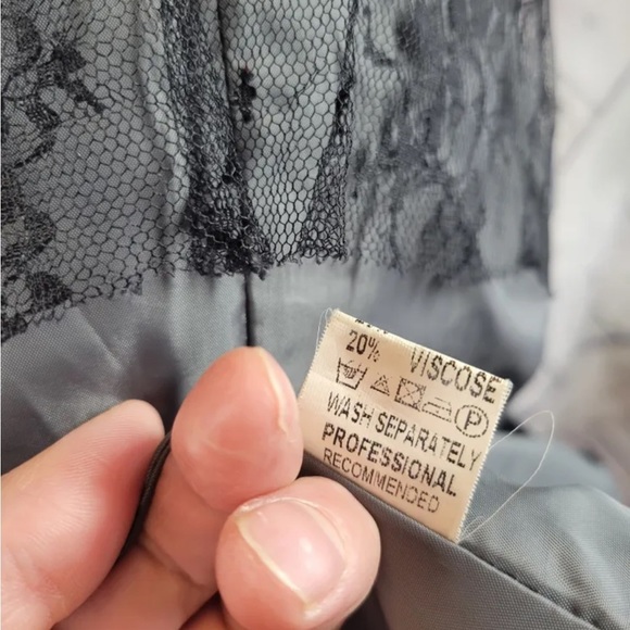 KESSLEY Wool Blend Trench Coat - Picture 6 of 10